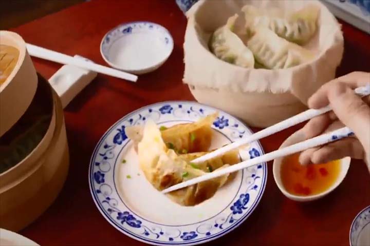 食品企业-饺皇美食推流广告片